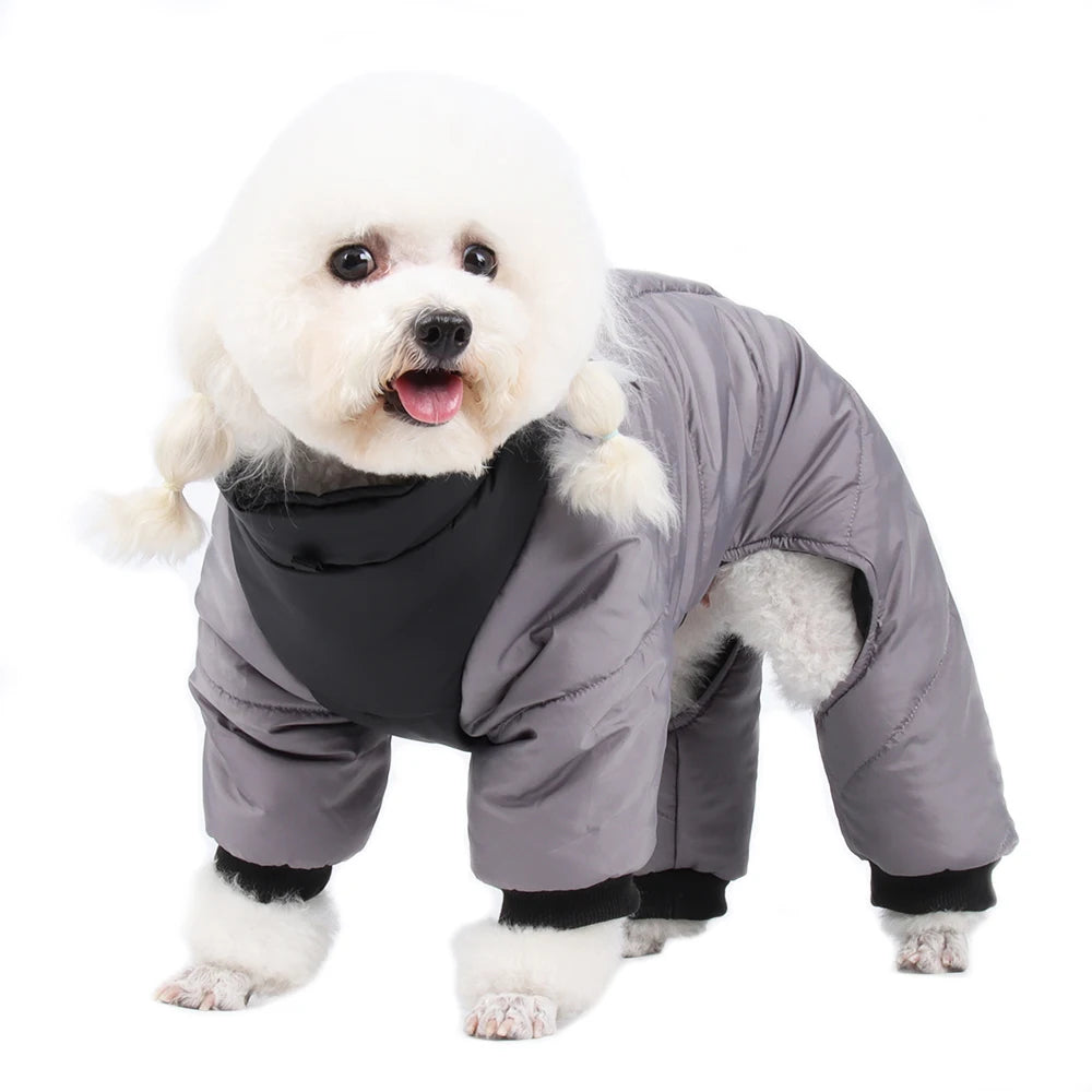 CozyPaws All-Weather Jacket: Waterproof Winter Coat for Small Dogs