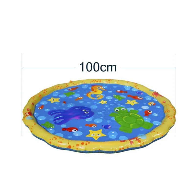 AquaPaws Splash Pad: Fun Water Play Mat for Pets & Kids