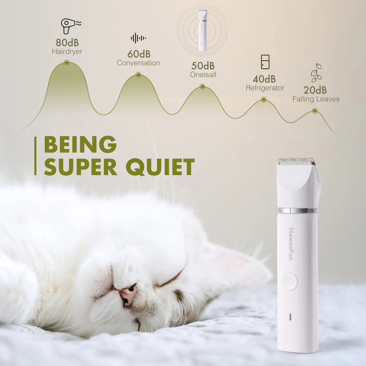 GroomMaster 4-in-1: Pro Pet Trimmer & Nail Grinder