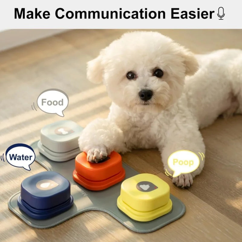 TalkTails: Interactive Voice Training Button for Pets