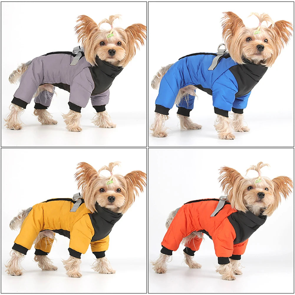 CozyPaws All-Weather Jacket: Waterproof Winter Coat for Small Dogs