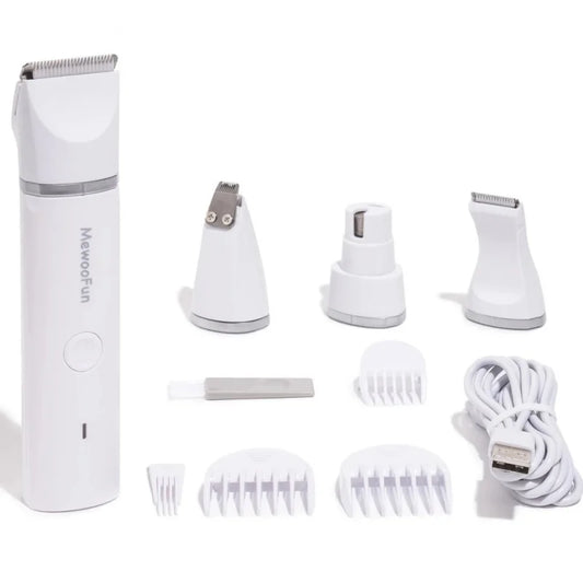 GroomMaster 4 en 1: recortadora y pulidora de uñas profesional para mascotas