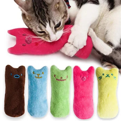 MintyPaws PlayPal: Brinquedo interativo para mastigar catnip 