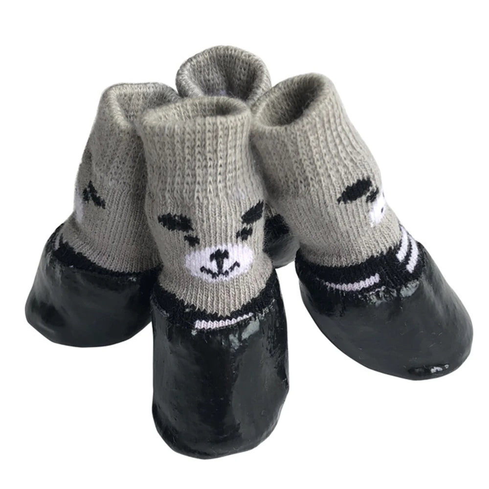 PawGuard Winter Boots: Cozy & Waterproof Anti-Slip Dog Socks