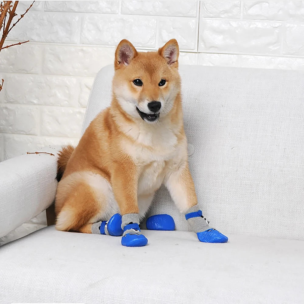 PawGuard Winter Boots: Cozy & Waterproof Anti-Slip Dog Socks