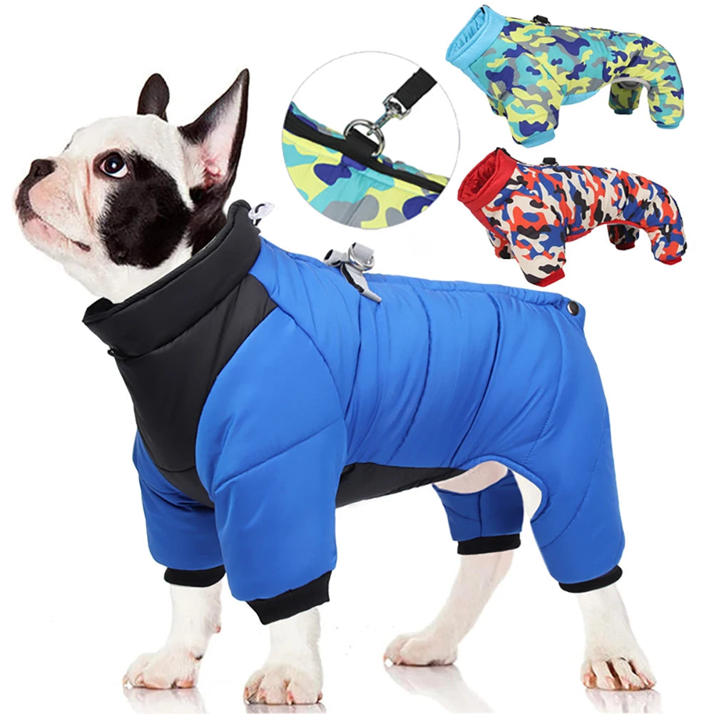 CozyPaws All-Weather Jacket: Waterproof Winter Coat for Small Dogs