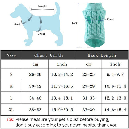 SnugPaws Turtleneck: Cozy Winter Sweater for Pets