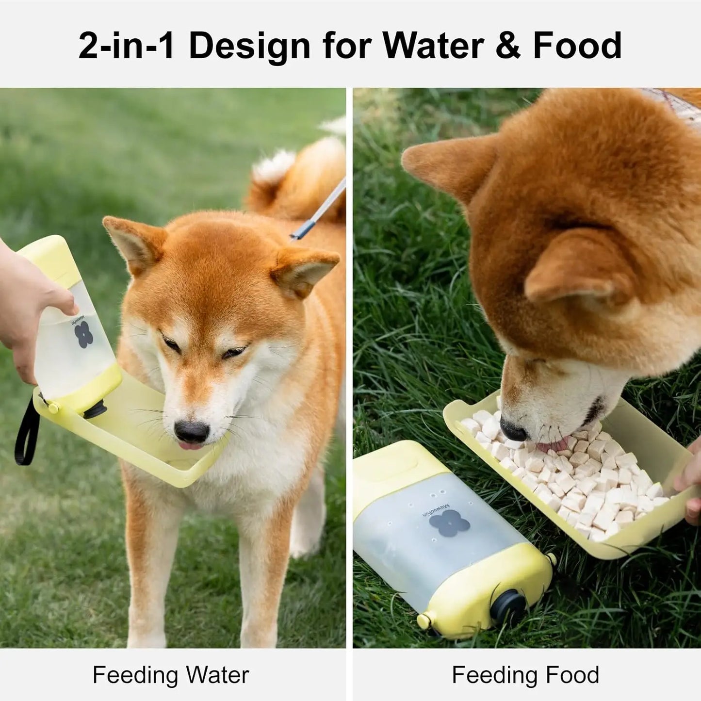 PawSip Portable Bottle: Foldable & Leak-Proof Hydration for Pets