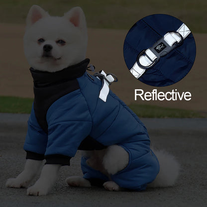 CozyPaws All-Weather Jacket: Waterproof Winter Coat for Small Dogs