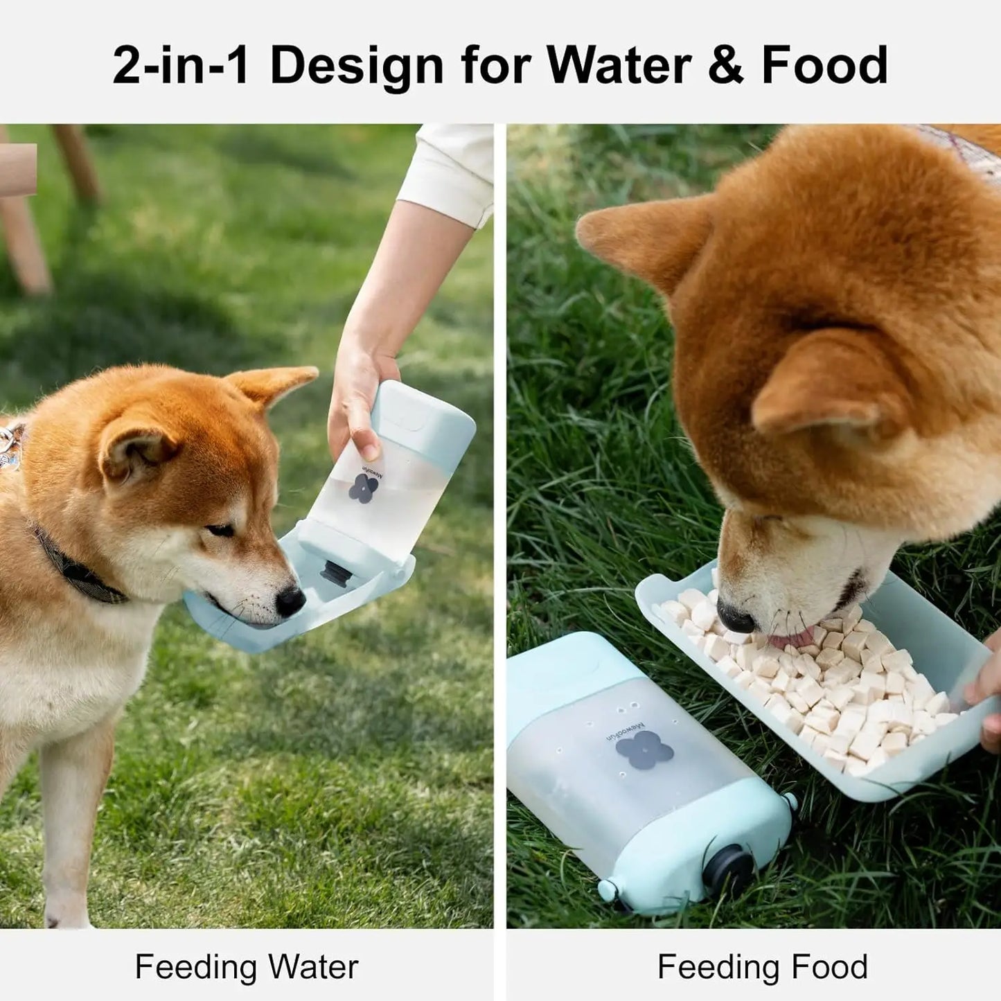 PawSip Portable Bottle: Foldable & Leak-Proof Hydration for Pets