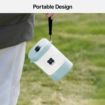 PawSip Portable Bottle: Foldable & Leak-Proof Hydration for Pets