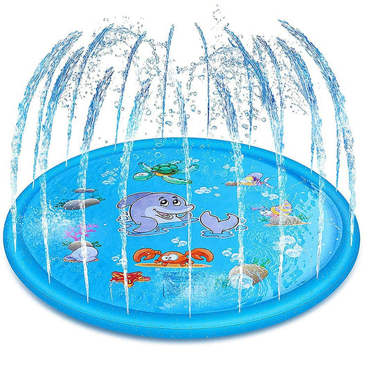 AquaPaws Splash Pad: Fun Water Play Mat for Pets & Kids